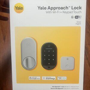 Yale Approach Lock with Wi-Fi and Keypad Touch SILVER